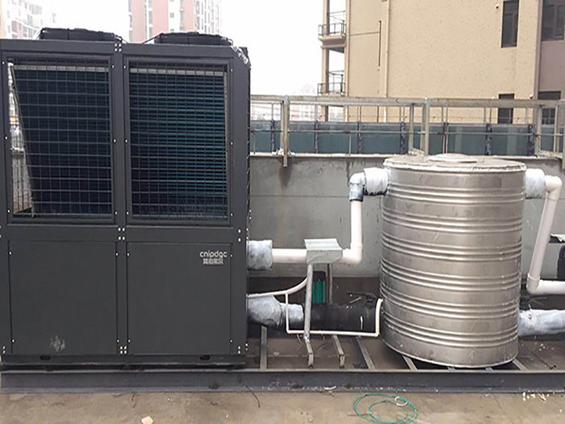 国匠堂（咸宁）教育学校1500平方空气源热泵中央空调项目