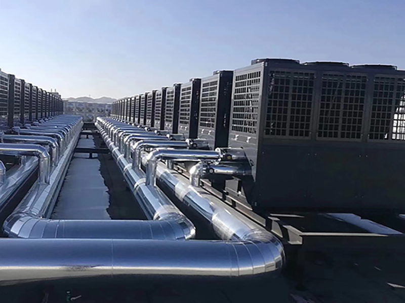 宁波物流园空气源热泵采暖项目