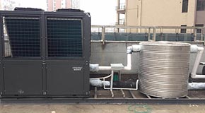 空气能热泵机组一般安装在什么地方比较好？_冬季采暖热泵